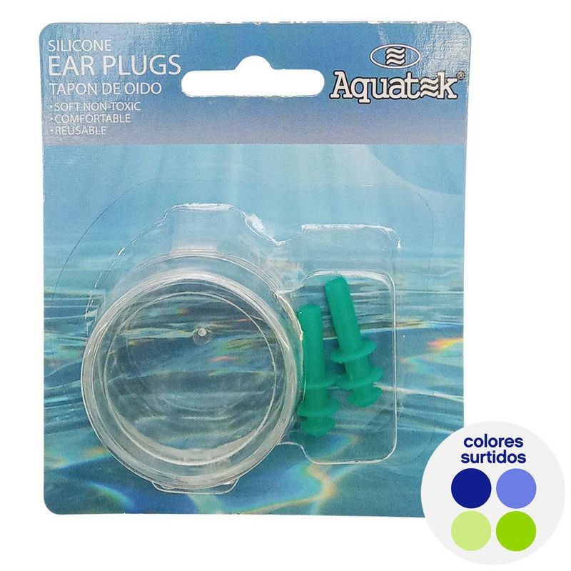 Tapones de Oído para Natación Adulto