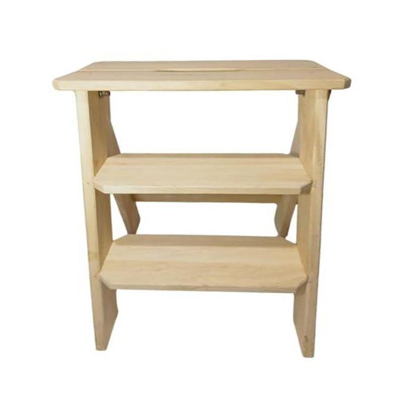 Escalera de Madera 3 Gradas Cybido 43x45x55 Cm - Modular