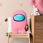 Peluche Astronauta Rosado - Among Us