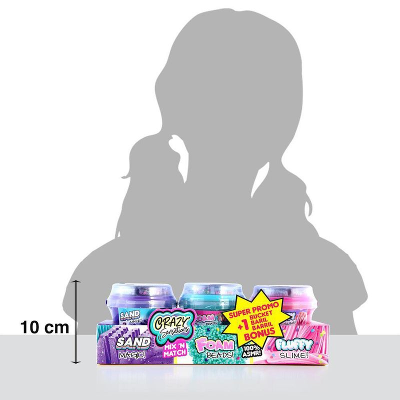Paquete De Mix Sensations Mix And Match 3 Unidades - Crazy Sensations