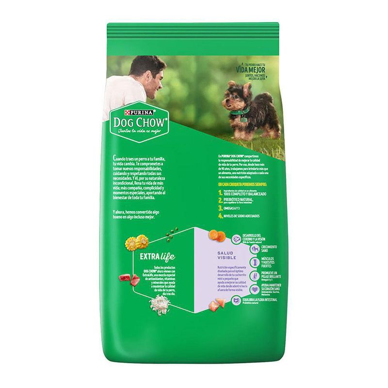 Alimento Para Perro Cachorro Raza Pequeña 8.8 Lb - Dog Chow