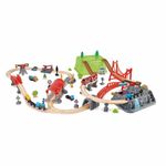 Juego De Trenes Armable 50 Pzas - Hape