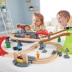 Juego De Trenes Armable 50 Pzas - Hape
