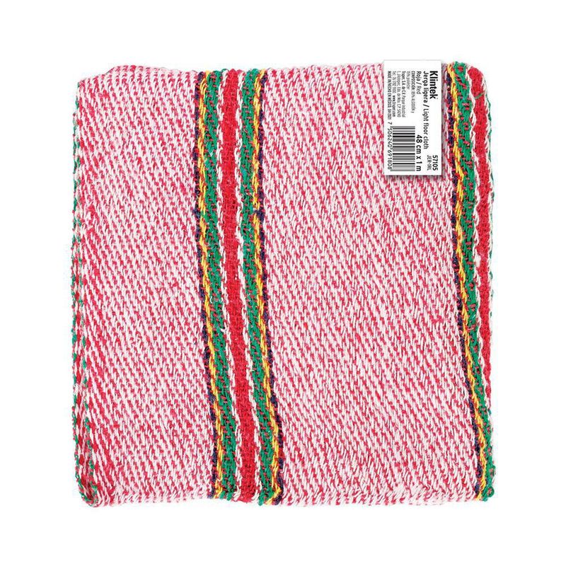 Paño Jerga Sarga Ligera Rojo 100 X 48 Cm - Klintek