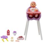 Muñeca En Silla Alta Para Comer - Gigo