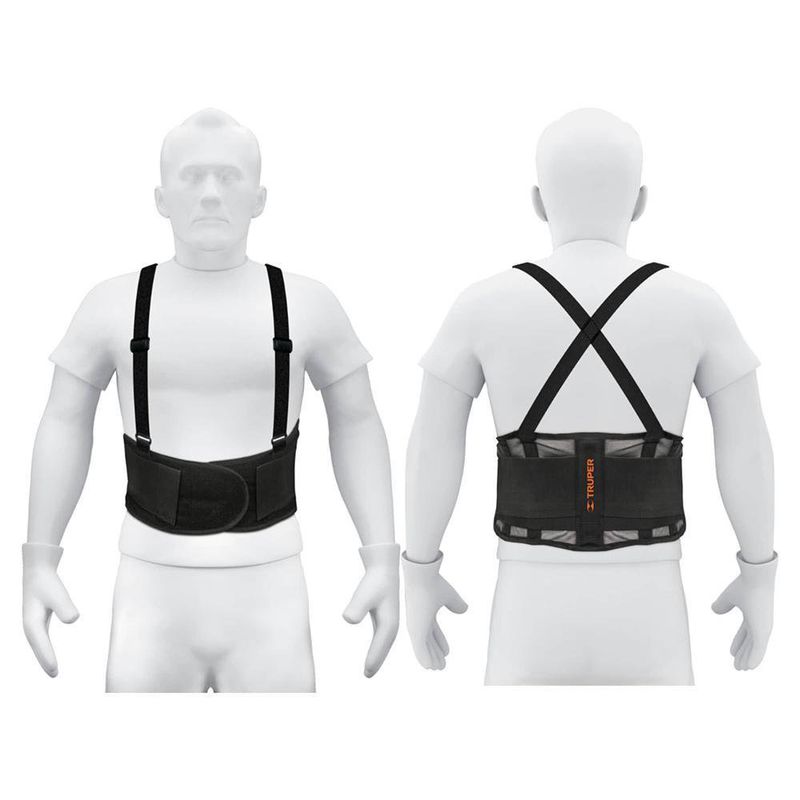 Faja Ventilada Con Tirantes Talla Xl