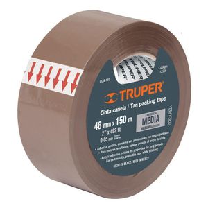 Cinta Café para Empaque de Adhesión Media