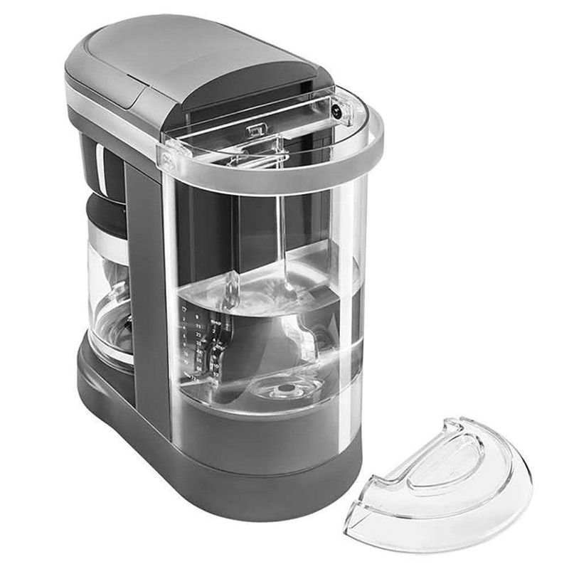 Cafetera Eléctrica 12 Tazas Gris - Kitchenaid