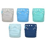 5Pk Pañal D/Tela Niño  5 Insertos - Charlie Banana