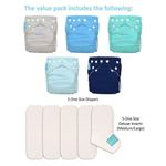 5Pk Pañal D/Tela Niño  5 Insertos - Charlie Banana