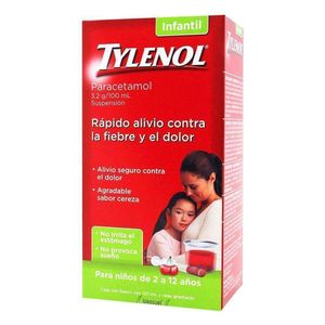 Tylenol Suspensión Infantil 120 Ml Cereza