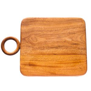 Tabla de Madera Caoba para Quesos