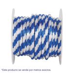 Lazo de Polipropileno Trenzado Azul 5/8 Plg
