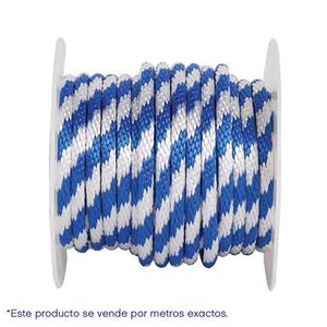 Lazo de Polipropileno Trenzado Azul 5/8 Plg