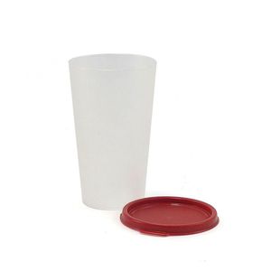 Vaso Refresquero con Tapa 14 Oz