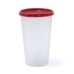 Vaso Refresquero Con Tapa 14 Oz Tapa Roja - Guateplast
