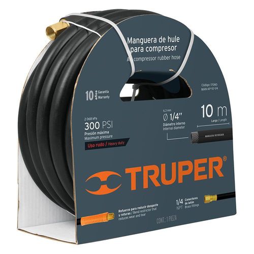 Manguera Para Compresor 1/4 Plg - Truper