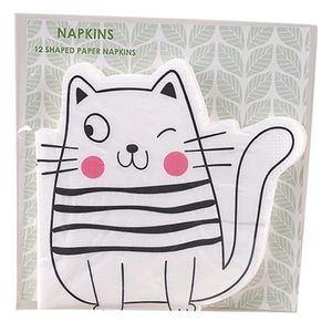 Set de Servilletas Diseño Gato