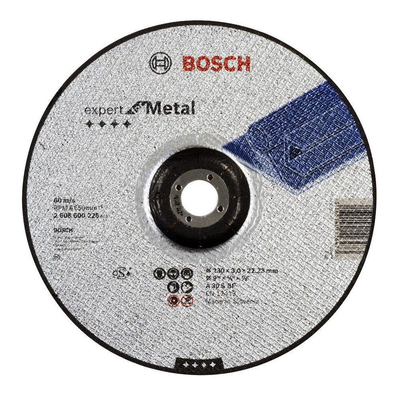 Disco Para Corte De Metal 9 Plg - Bosch