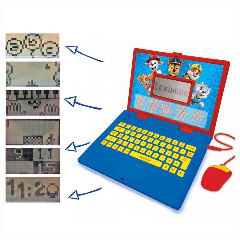 Lap Top Interactiva 124 Actividades - Paw Patrol