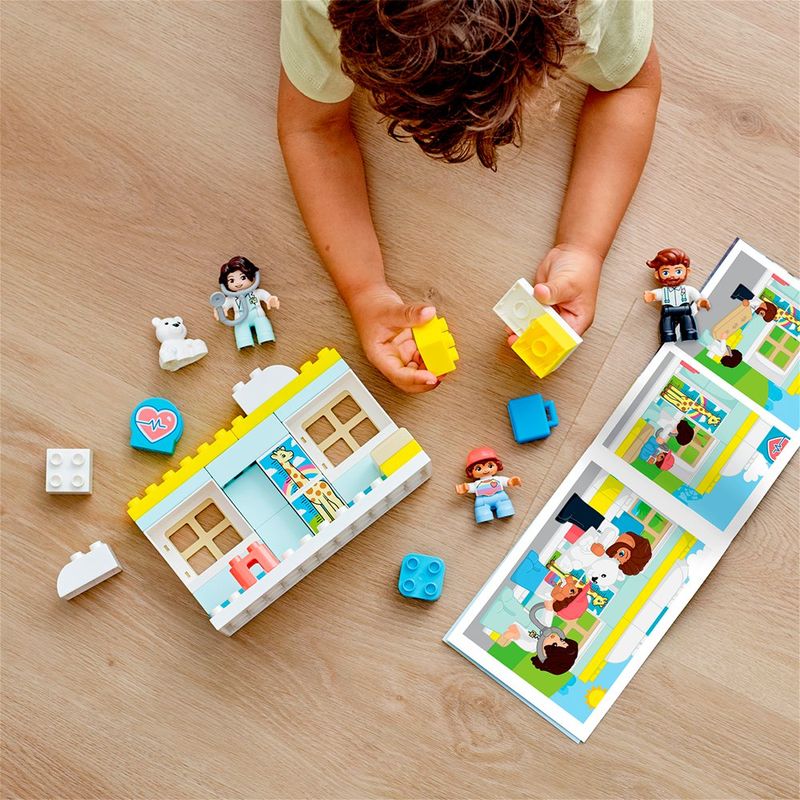 Juego De Construcción Duplo Rescate Visita Medica 34 Pzas - Lego