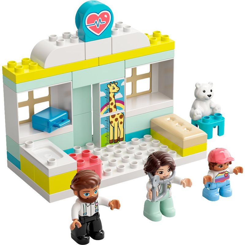 Juego De Construcción Duplo Rescate Visita Medica 34 Pzas - Lego
