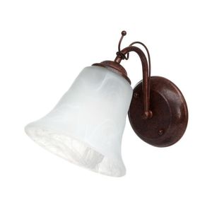 Lámpara De Pared Acabado Chocolate 1Bombillox60Wmax - Zlumini