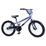 Bicicleta Bmx Rin 20 Con Freno V Brake Color Plateado - Starlight