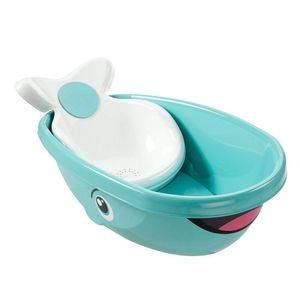 Bañera para Bebé en Forma de Ballena con Asiento Ergonómico
