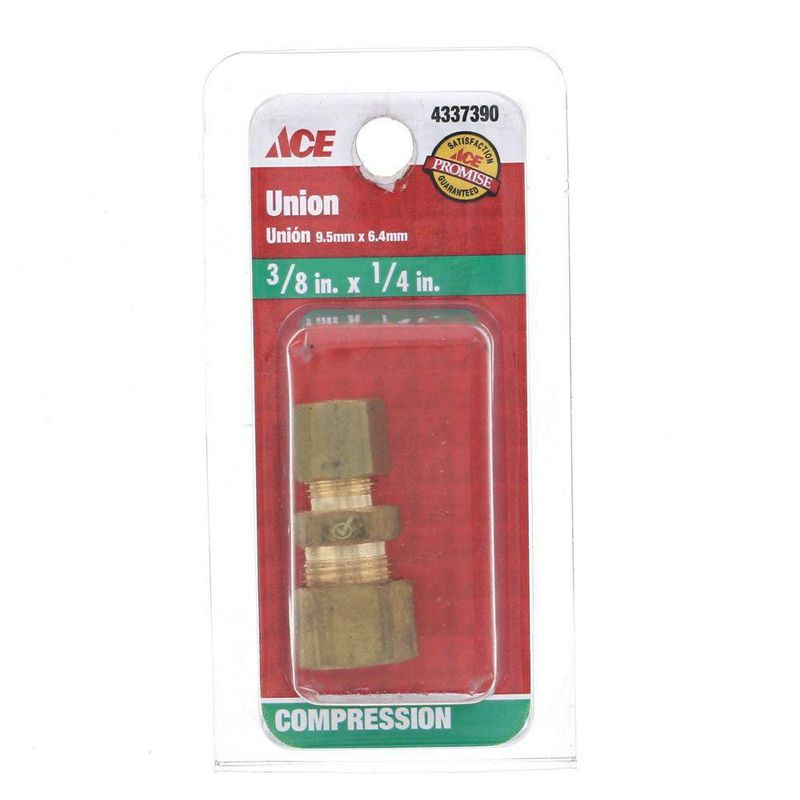Unión Para Manguera 1/4 Plg X 3/8 Plg - Ace
