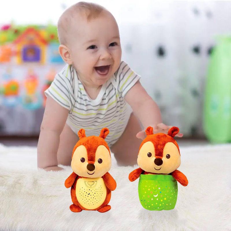 Ardilla Con Proyector De Luz Y Sonidos - Winfun