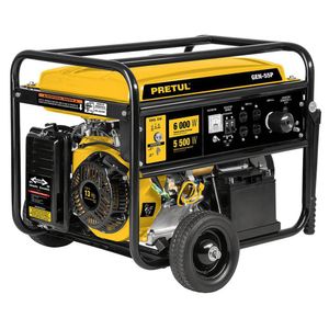 Generador Eléctrico Motor A Gasolina De 5500 W - Pretul