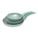 Set De 3 Sartenes Verde De 20-24-28 Cm - Picca