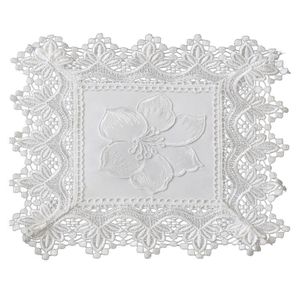 Centro de Mesa Blanco Calado