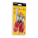 Set De Alicates 3 Pzas 6, 5 Y 4 Plg - Pretul