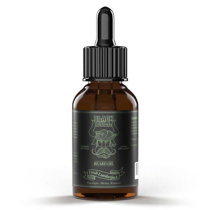 Aceite Para Barba Fresh 30 Ml - Black Bull
