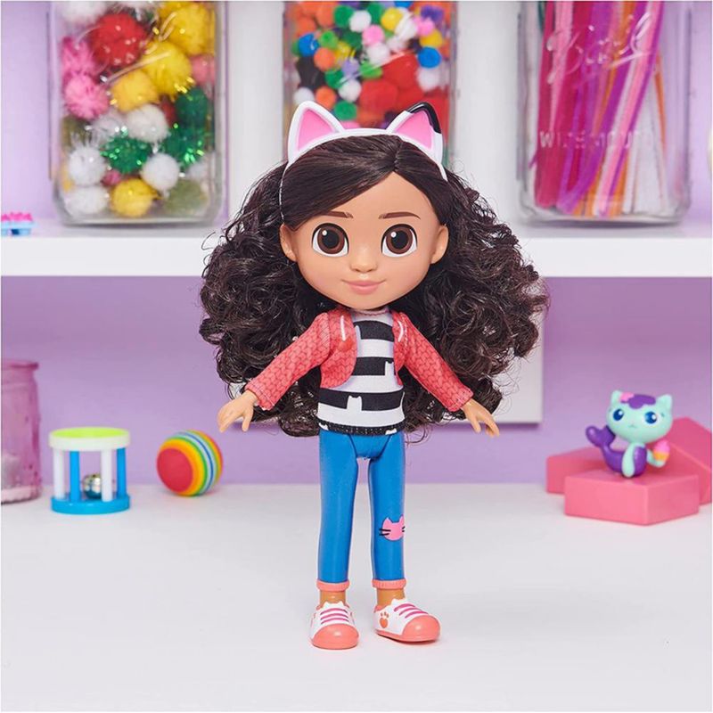 Muñeca Con Cabello Suave - Gabby's Doll House