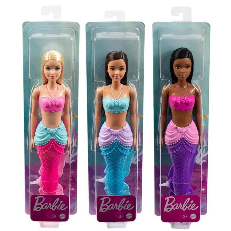 Muñeca Sirena Diseños Surtidos - Barbie