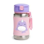 Botella Con Pajilla Diseño Narwhal De 12 Oz - Skip Hop