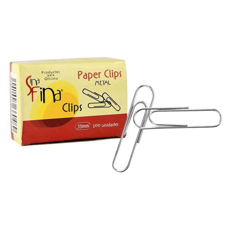 Clip Estándar Metálico - Sina Fina