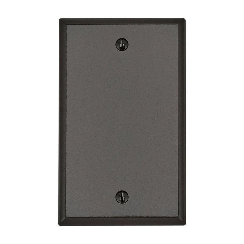 Placa Ciega Café - Leviton