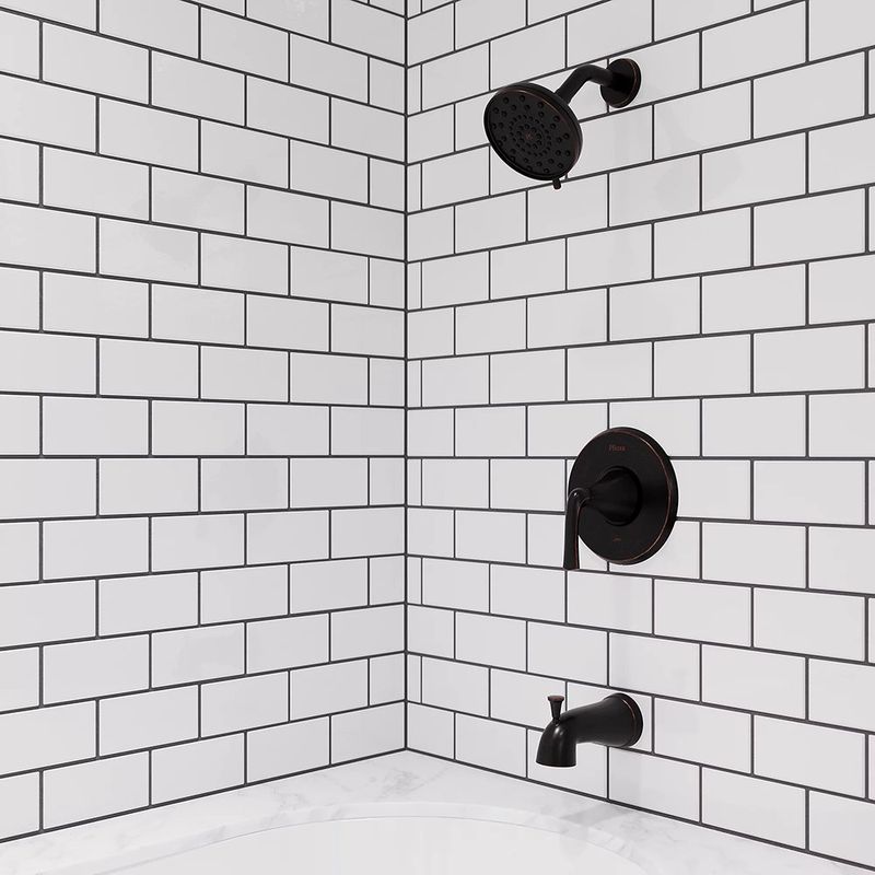 Mezcladora Ladera Monomando De Ducha Con Llenador De Tina - Pfister