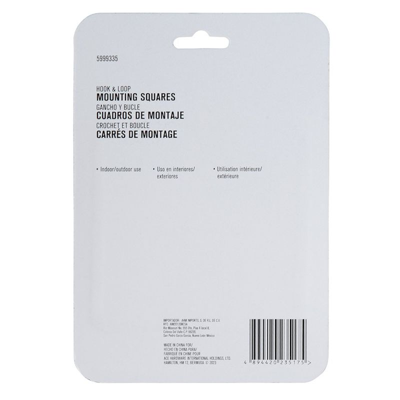 Velcros de 0.22 Lb Negros 32 Pzas - Ace