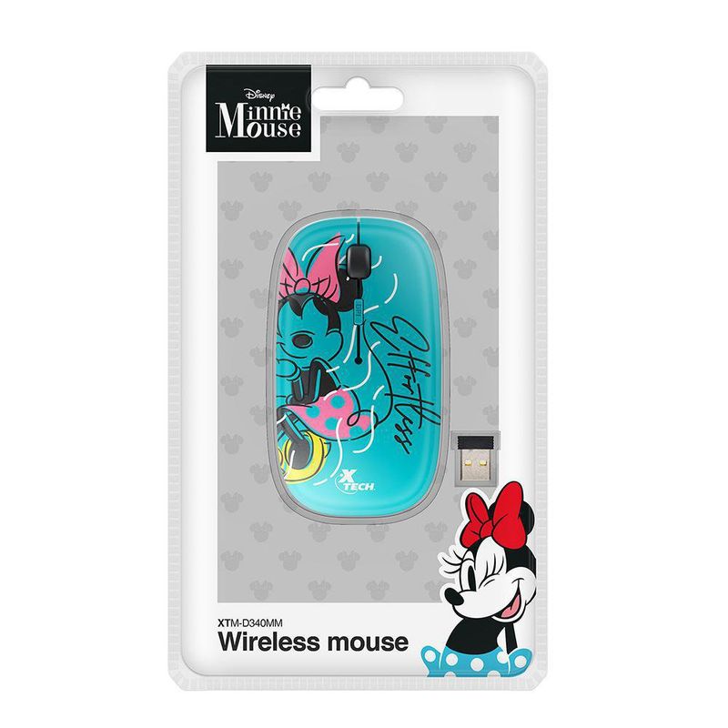 Mouse Inalámbrico Edición Minnie Mouse - Xtech