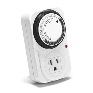 Timer Análogo para Uso En Interior de 24 H