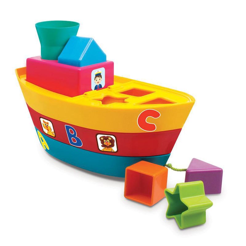 Juego De Formas Sturdy Boat - Funskook