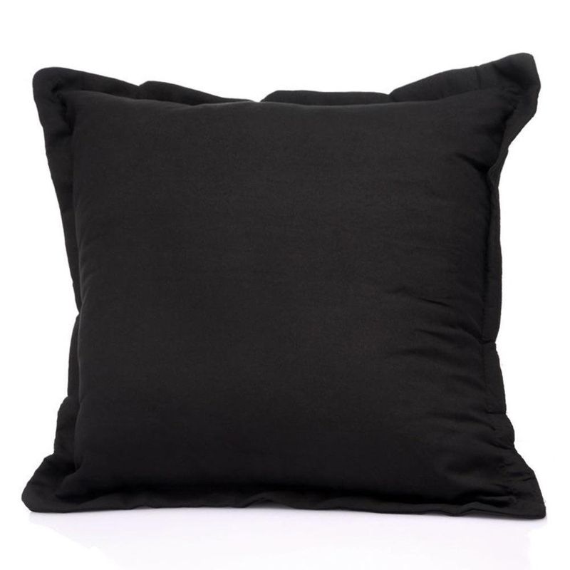 Cojín Twill Negro