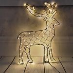 Reno 40 Cm Metal Negro 95 Luces Led Cobre - Scandi