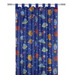 Cortina Seda Universo para Niños