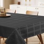 Mantel con Relieve Negro de 180X280 Cm - Viva